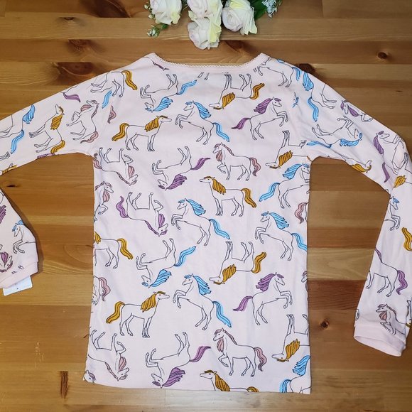 Carter's Just One You -Girls Horse 100% Cotton T-Shirt Pullover Pajama - Picture 4 of 5